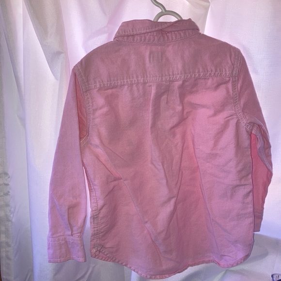 Size for babyGap, pink button up dress shirt - Picture 4 of 4